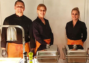 Manuel Bergmann und Team